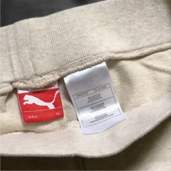 🐾PUMA GIRLS XL MATCHING PANT AND HOODIE SET